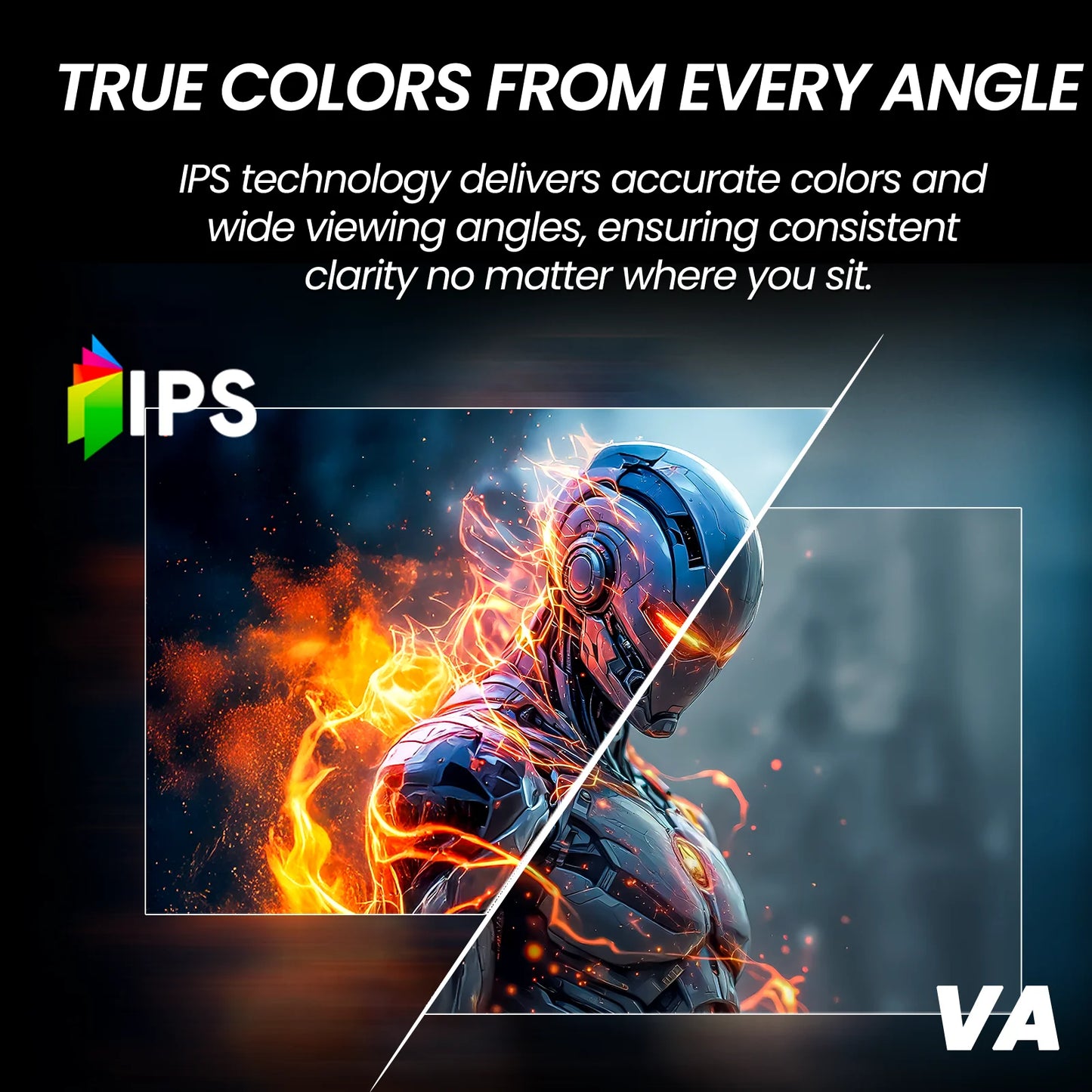 24" 200Hz Gaming Monitor,Ips Panel,Fhd 1080P, Built-In Speakers, 120% Srgb, Freesync, Black