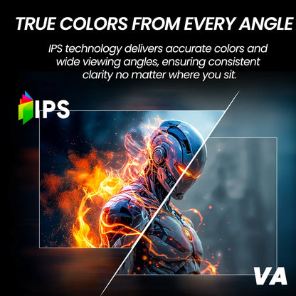 24" 200Hz Gaming Monitor,Ips Panel,Fhd 1080P, Built-In Speakers, 120% Srgb, Freesync, Black